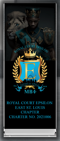 Mu Beta Phi   |  Royal Court Retractable Banner