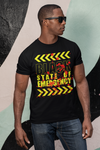 BlackBusiness  |  Black State of Emergency T Shirt, , creativeEDGE-stl, creativeEDGE-stl - creativeEDGE-stl