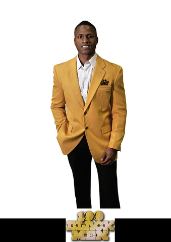 100 Black Men Formal Suit Jacket Embroidered, Apparel, creativeEDGE, creativeEDGE-stl - creativeEDGE-stl