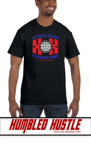 HH - Humbled Hustle Global Graphic T Shirt, Apparel, Saved Soldier, creativeEDGE-stl - creativeEDGE-stl