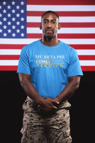 Mu Beta Phi  |  Community Service Apparel T-Shirt, Long Sleeve, Sweat-Shirt, Hoody
